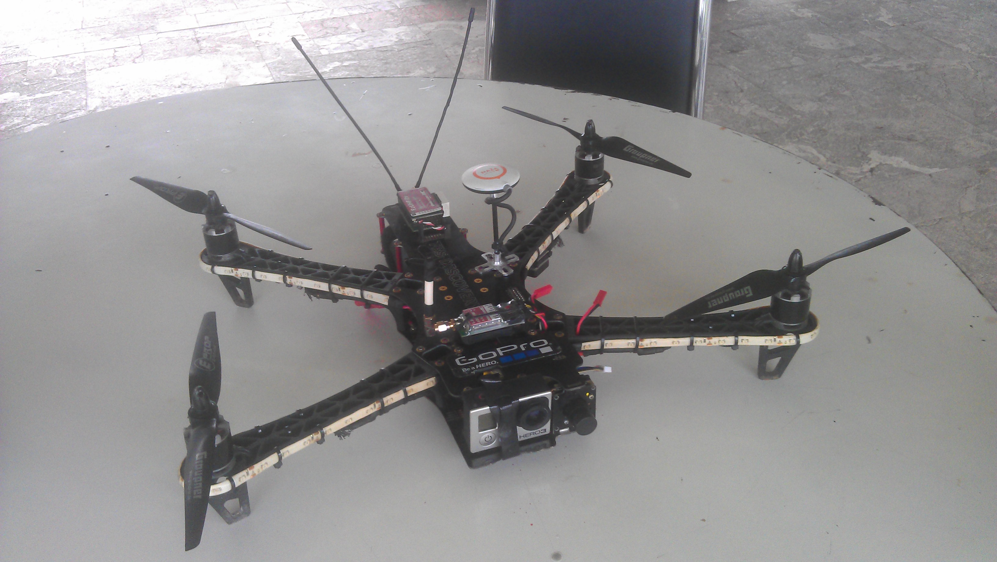 B36-四轴航拍无人机TBS Discovery图纸